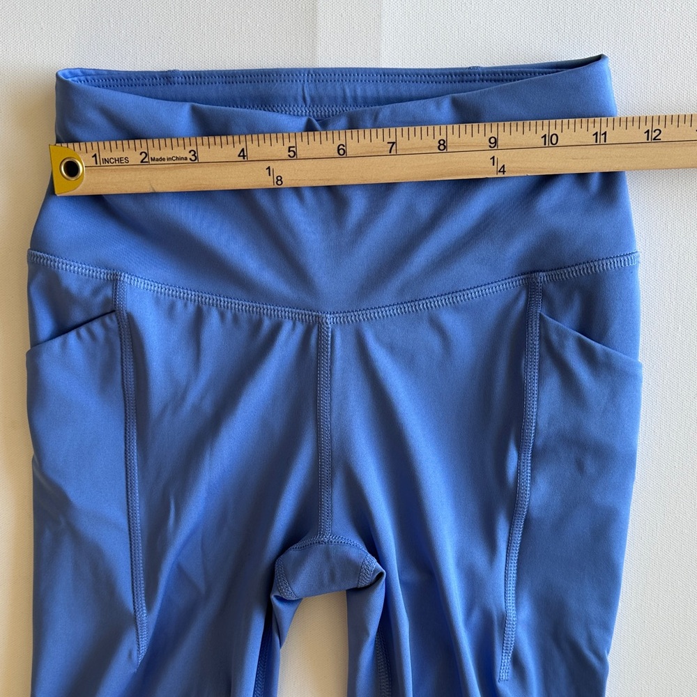 All In Motion Periwinkle Blue High Rise Leggings XS Activewear Pockets Ignite - Picture 7 of 10